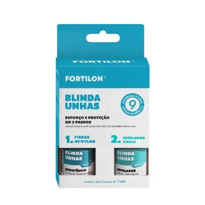 Kit Blinda Unhas Reforço E Proteção Fortilon preço